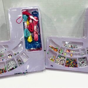 Two Kits to make Friendship Bracelets Art and Crafts Sets